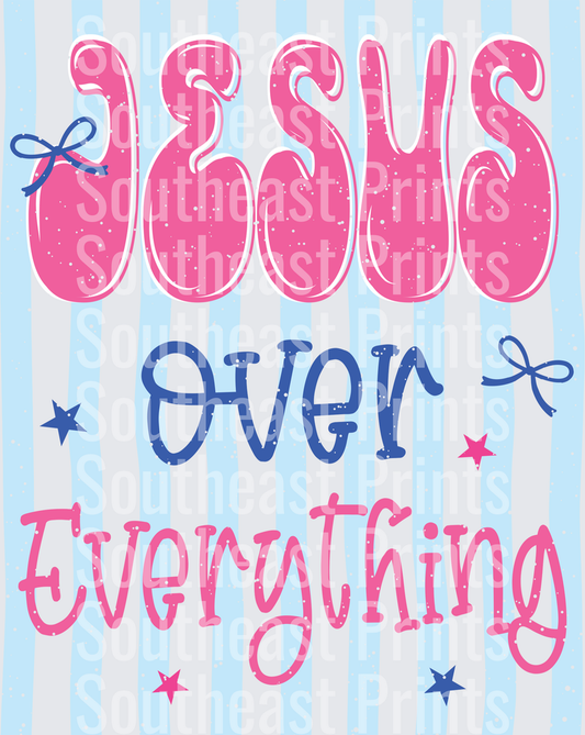 jesus over everything