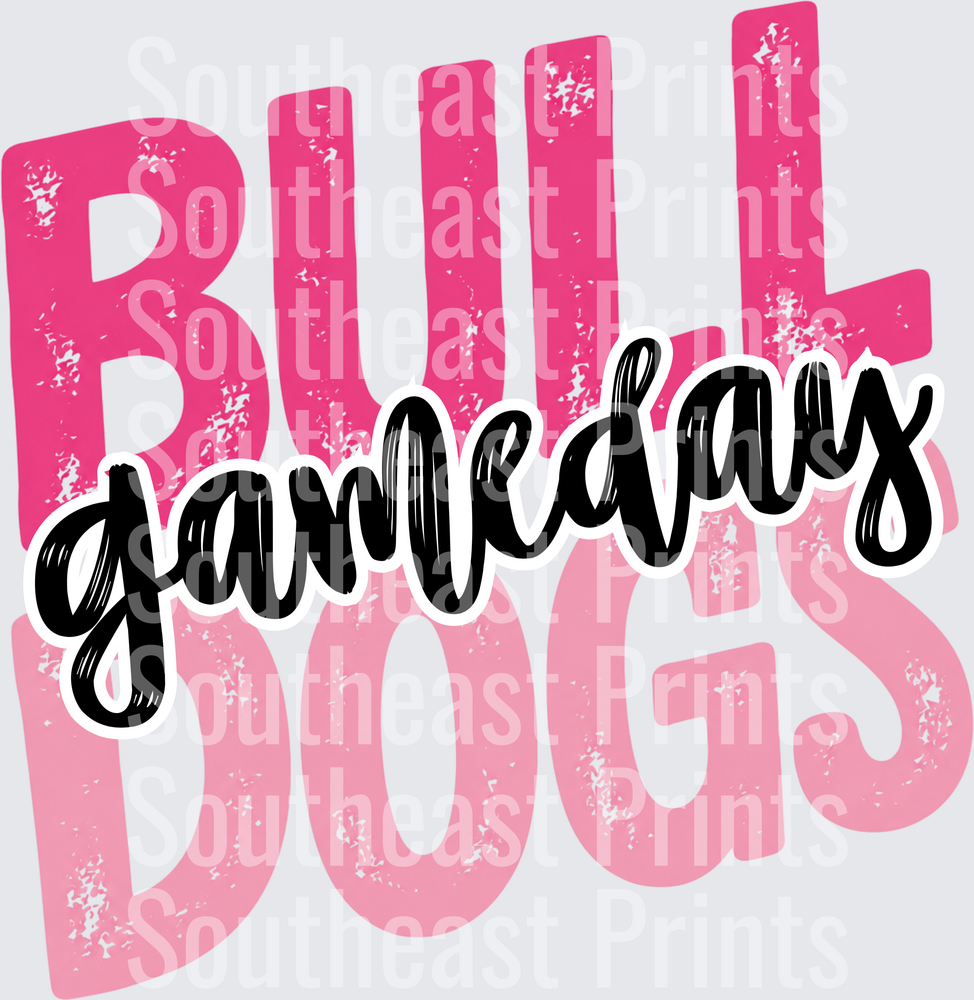 Bulldogs Gameday Pink