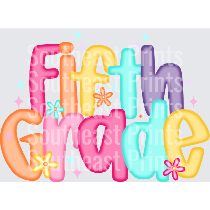 Fifth Grade Flowers