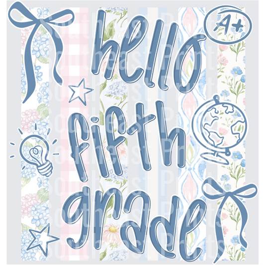 Hello Fifth Grade