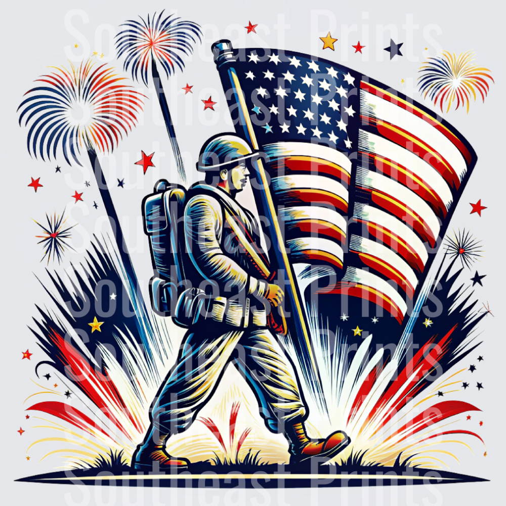 American Soldier Fireworks