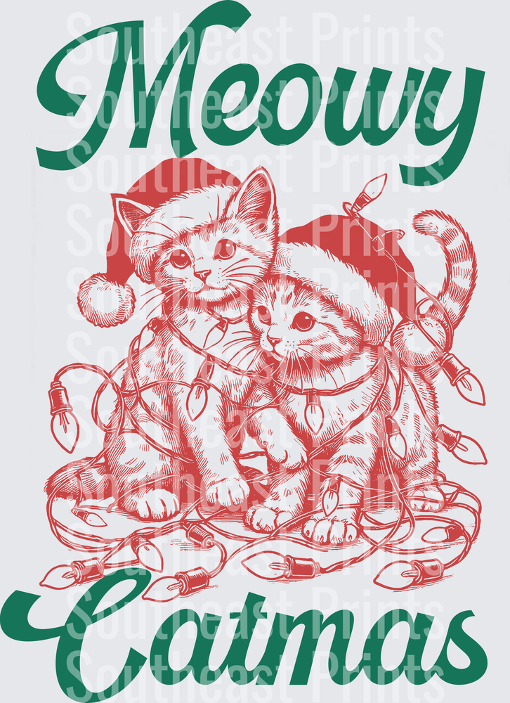 Meowy Catmas Cats