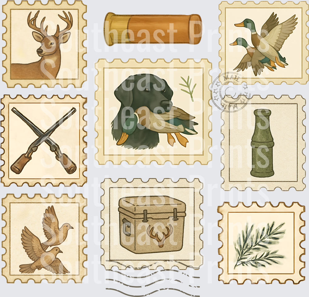 Hunting Stamp Collection