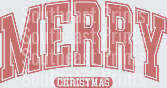 Merry Christmas Typography
