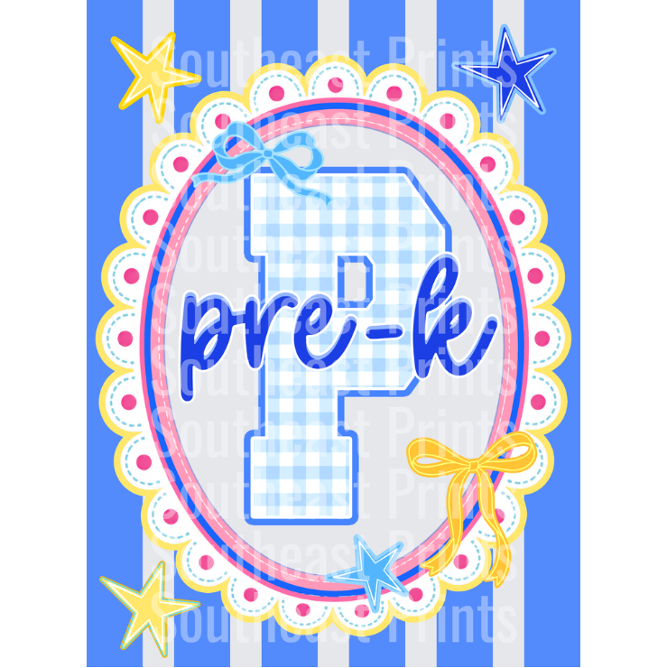 Pre-K Gingham Coquette