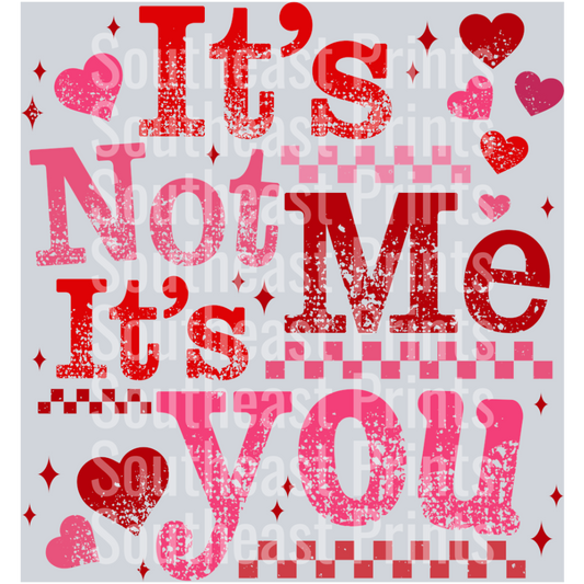 It's Not Me Its You