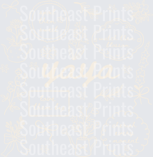 Yaya Inspirational Pattern