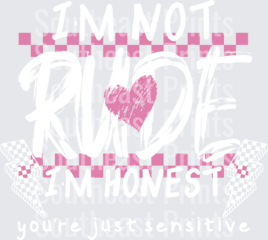 Pink Distressed Heart