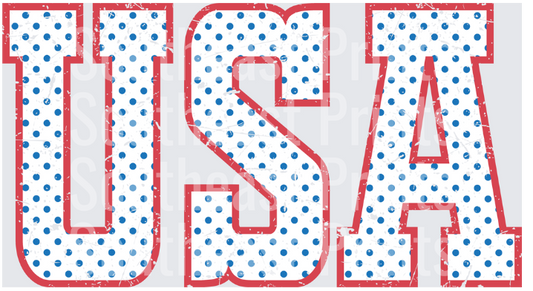 USA Polka Dots
