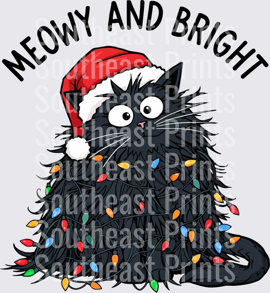 Meowy Christmas Cat