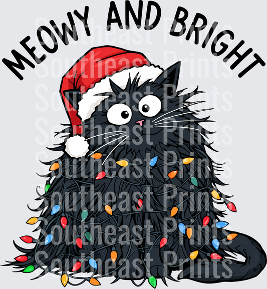 Meowy Christmas Cat