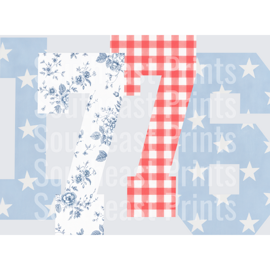 1776 Patriotic Patchwork