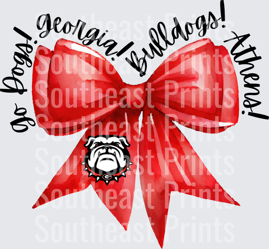 Georgia Bulldogs Bow