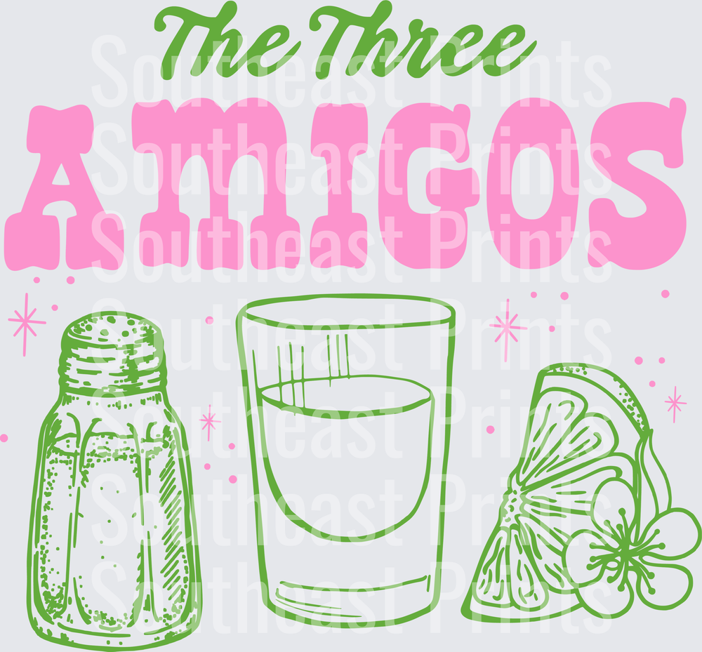 The Three Amigos Salt Tequila