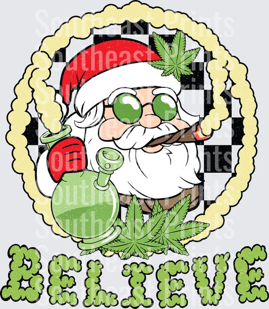 Stoned Christmas Santa