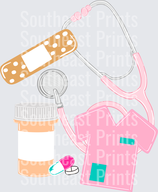 Pink Nurse Essentials