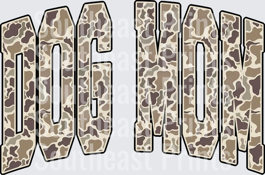 Dog Mom Camo