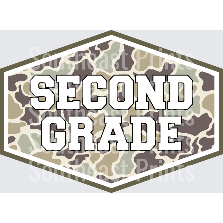 Second Grade Camo