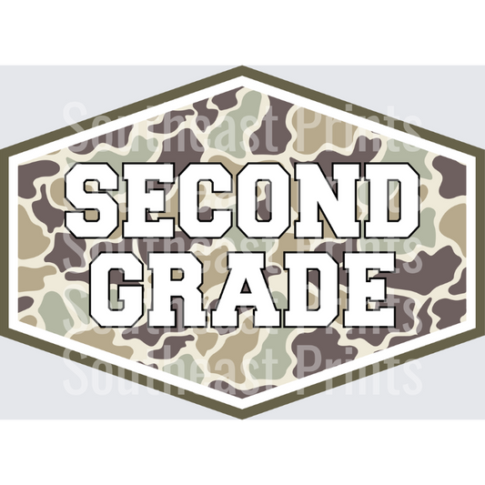 Second Grade Camo