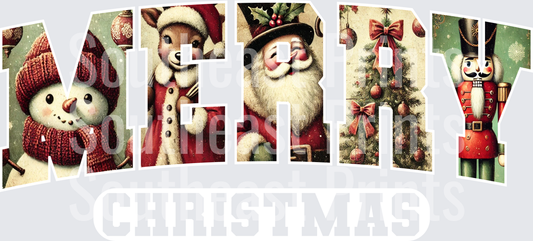 Christmas MERRY Collage