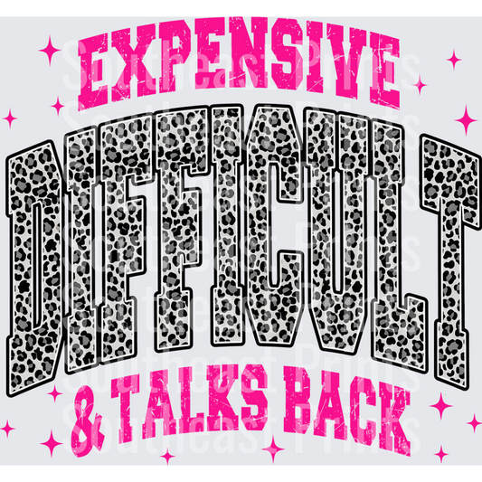 Expensive Difficult Talks Back