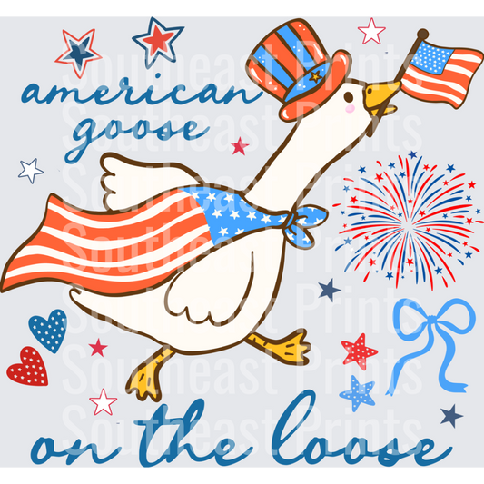 American Goose Patriotic