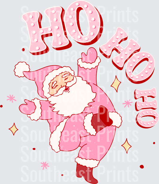 Pink Santa Christmas