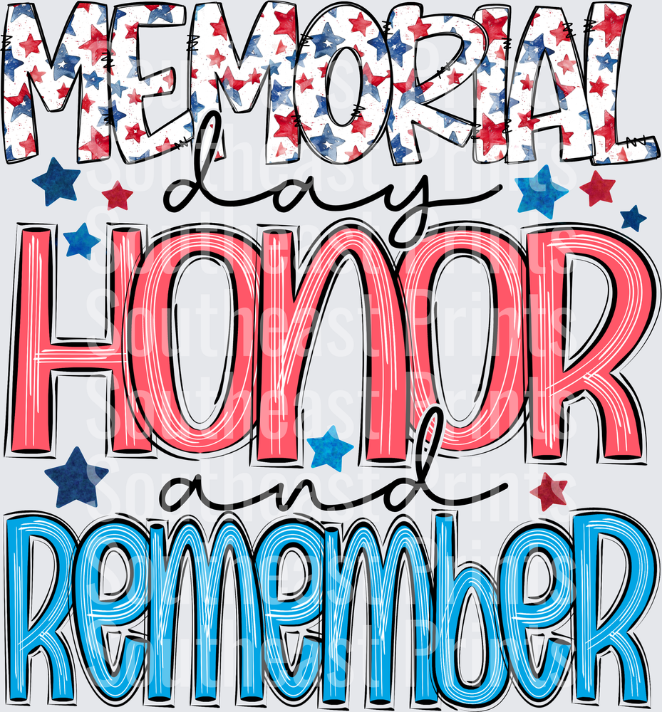 Memorial Day Honor Remember