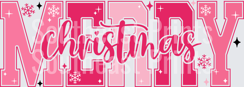 Merry Christmas Typography