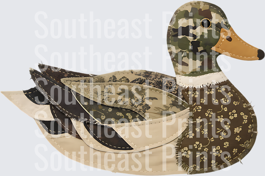 Mallard Duck with Camouflage