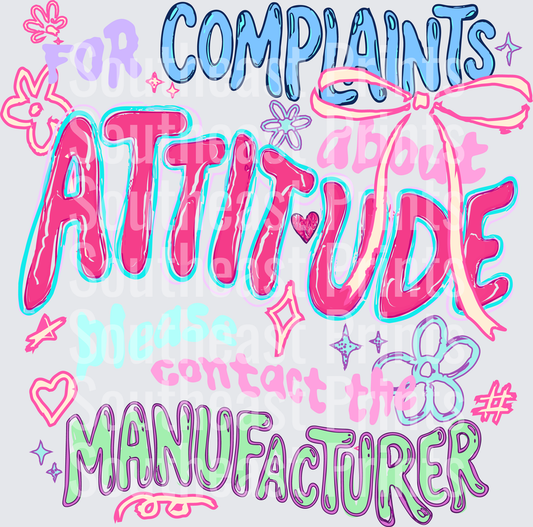 For Complaints Attitude Manufacturer Coquette Floral
