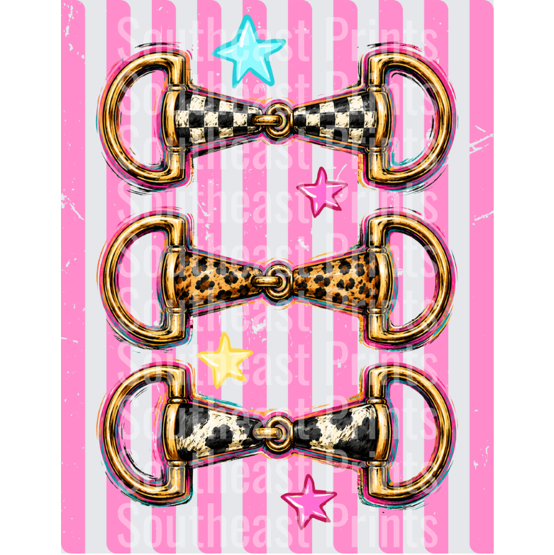 Western Snaffle Trio