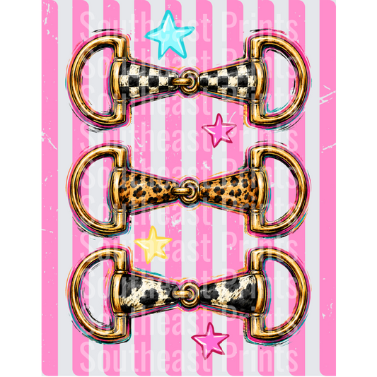 Western Snaffle Trio