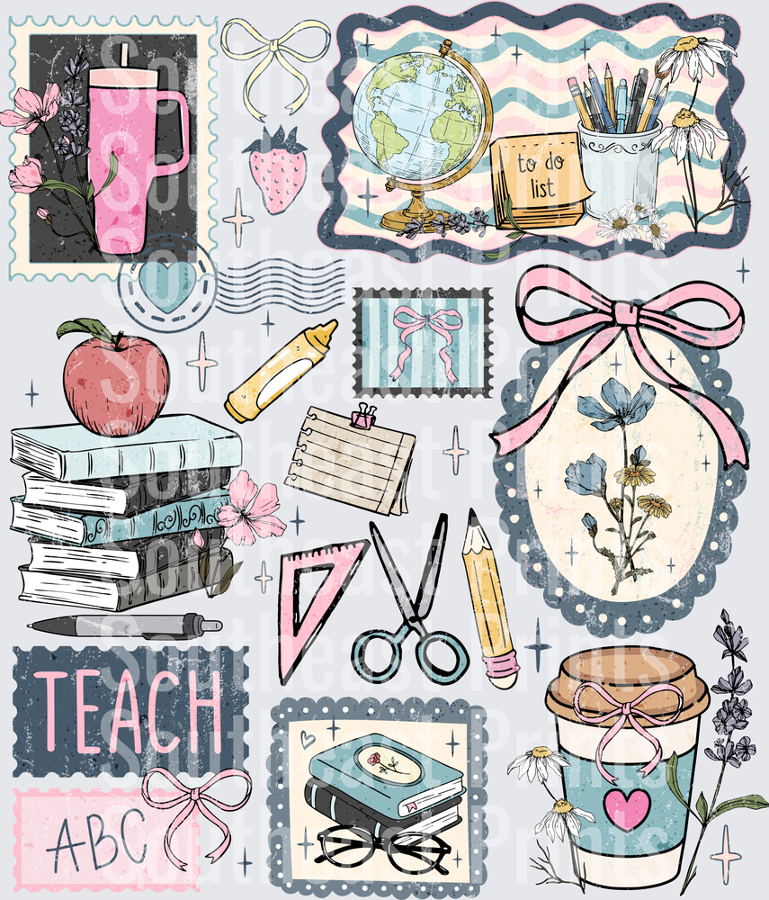 Boho Teacher Collage