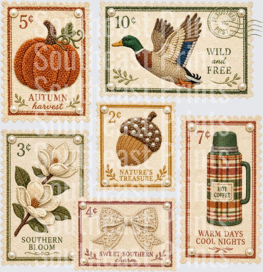 Autumn Harvest Stamps