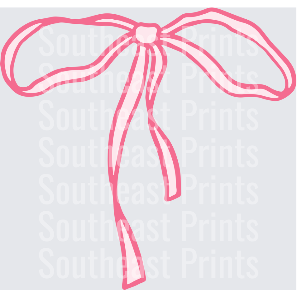 Pink Ribbon Bow