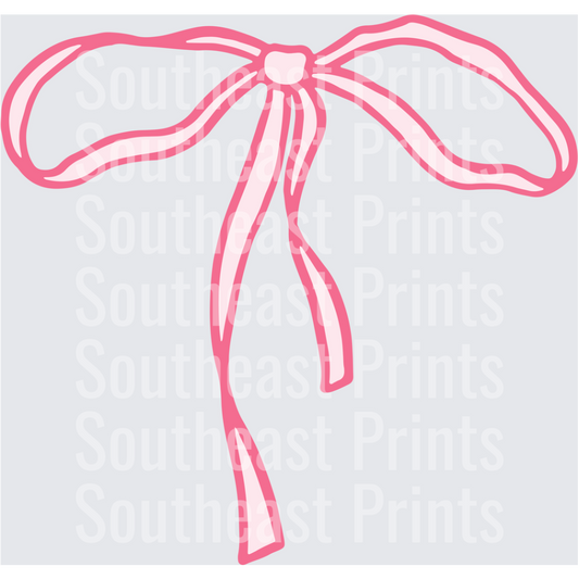 Pink Ribbon Bow