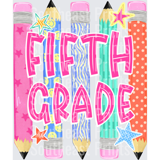 Fifth Grade Pencils