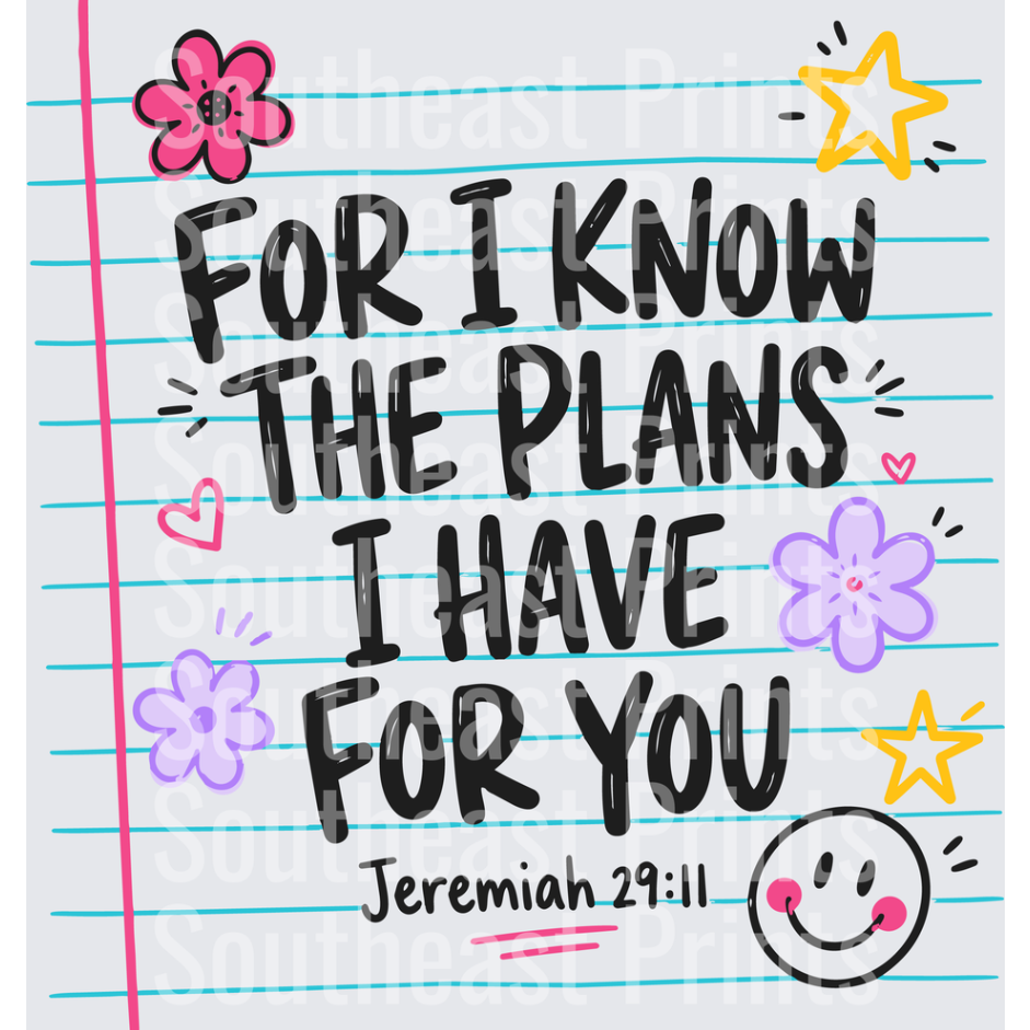 Jeremiah 29:11 Doodle