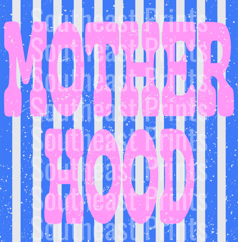 Motherhood Distressed Stripes