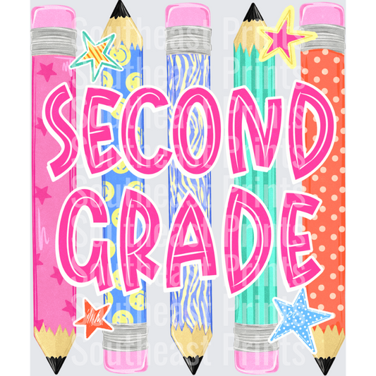 Second Grade Pencils