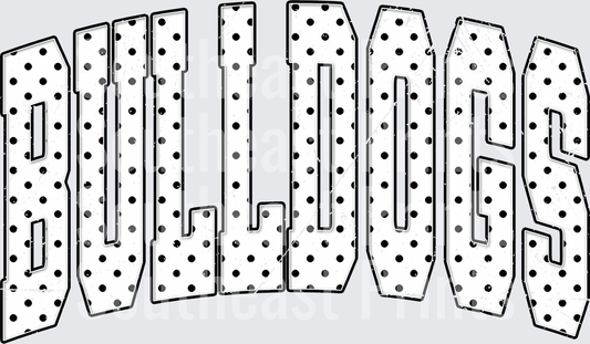 Bulldogs Polka Dot
