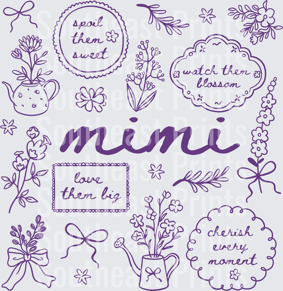 Mimi Floral Doodles