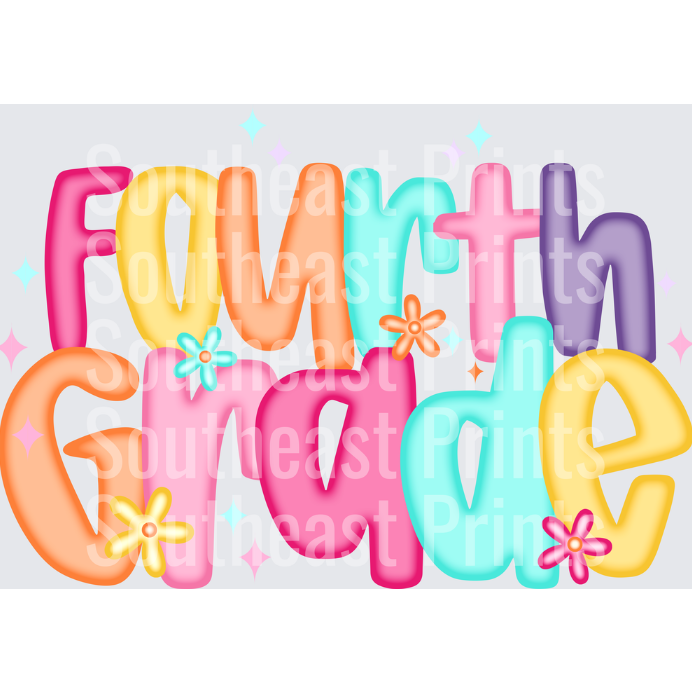 Fourth Grade Flowers