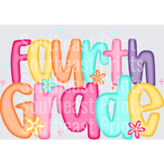 Fourth Grade Flowers