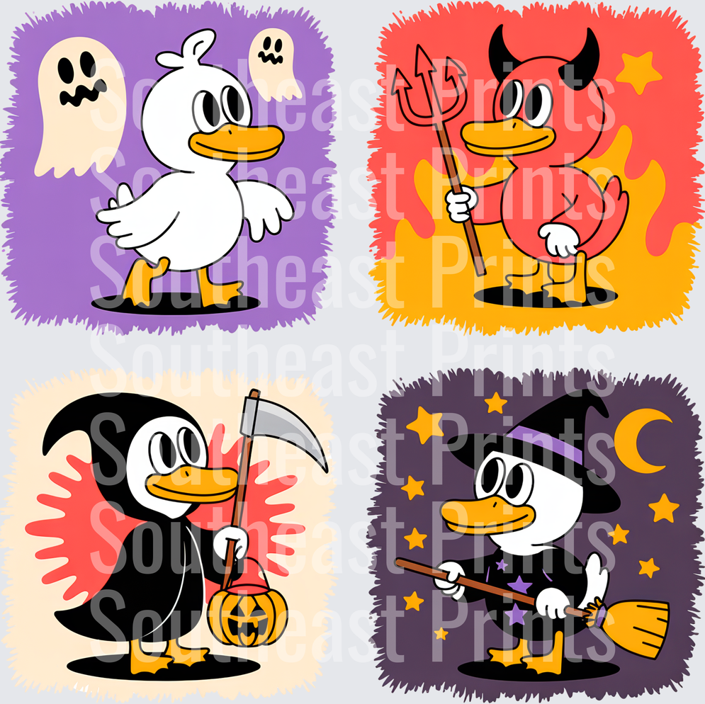 Halloween Duck Costumes Bundle