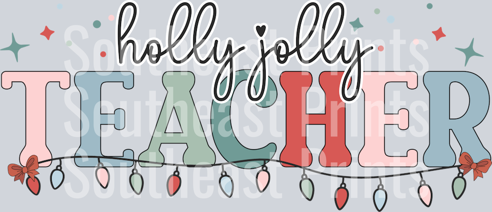 holly jolly teacher