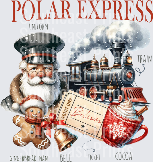 Polar Express Collage