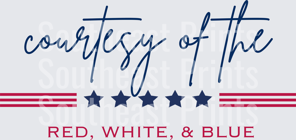 Courtesy of the Red White Blue