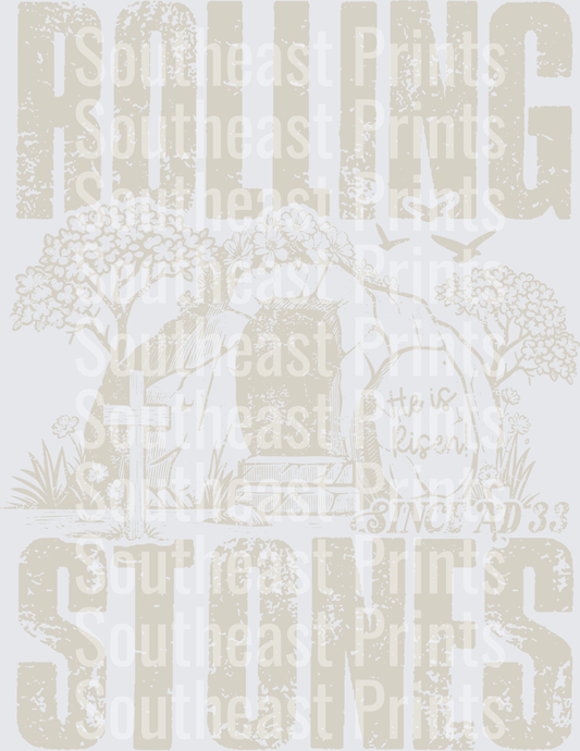 Rolling Stones He Is Risen Tan